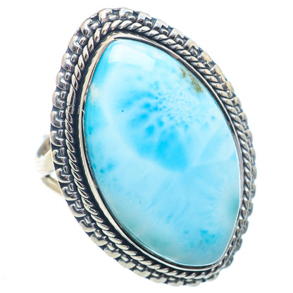 Larimar Rings handcrafted by Ana Silver Co - RING72459