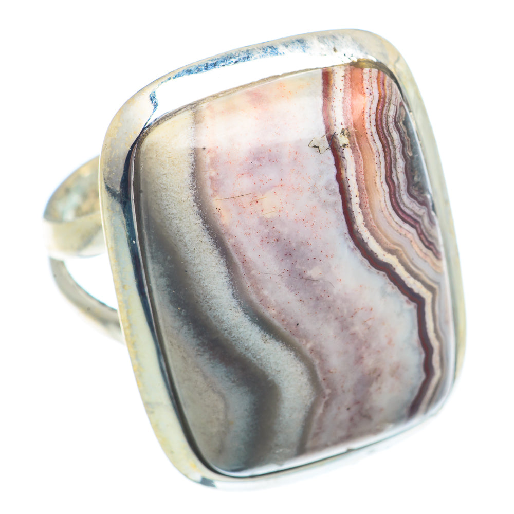 Botswana Agate Rings handcrafted by Ana Silver Co - RING72462