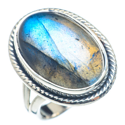 Labradorite Rings handcrafted by Ana Silver Co - RING72465
