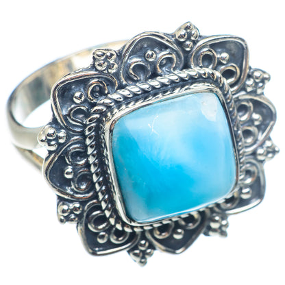 Larimar Rings handcrafted by Ana Silver Co - RING72467