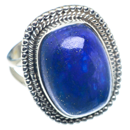 Lapis Lazuli Rings handcrafted by Ana Silver Co - RING72470