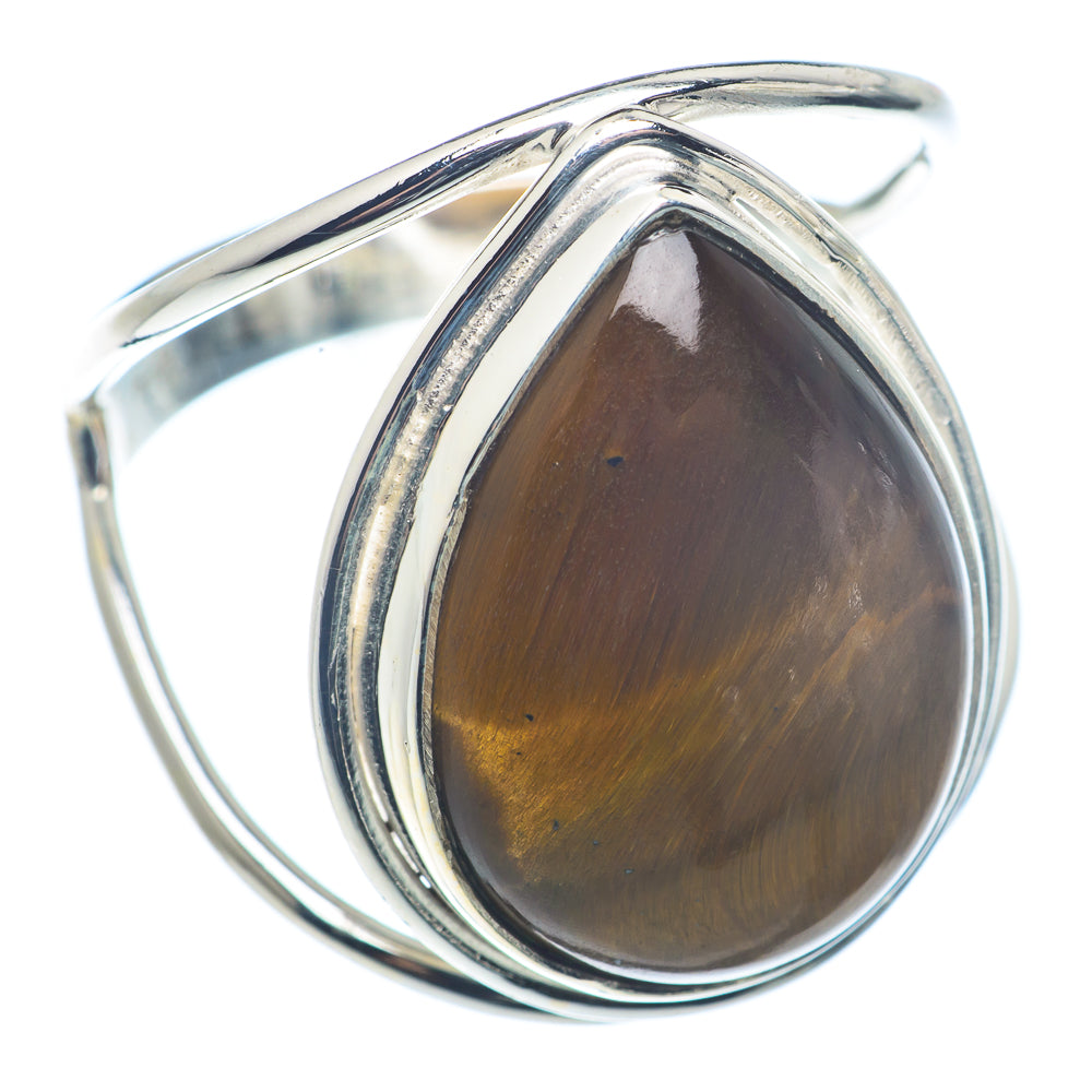 Tiger Eye Rings handcrafted by Ana Silver Co - RING72480