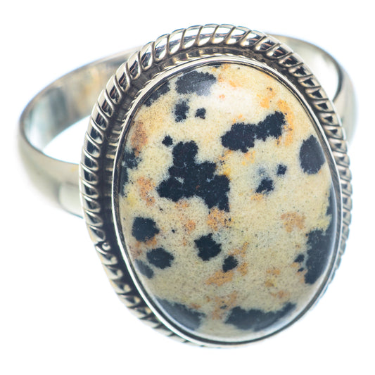 Dalmatian Jasper Rings handcrafted by Ana Silver Co - RING72481