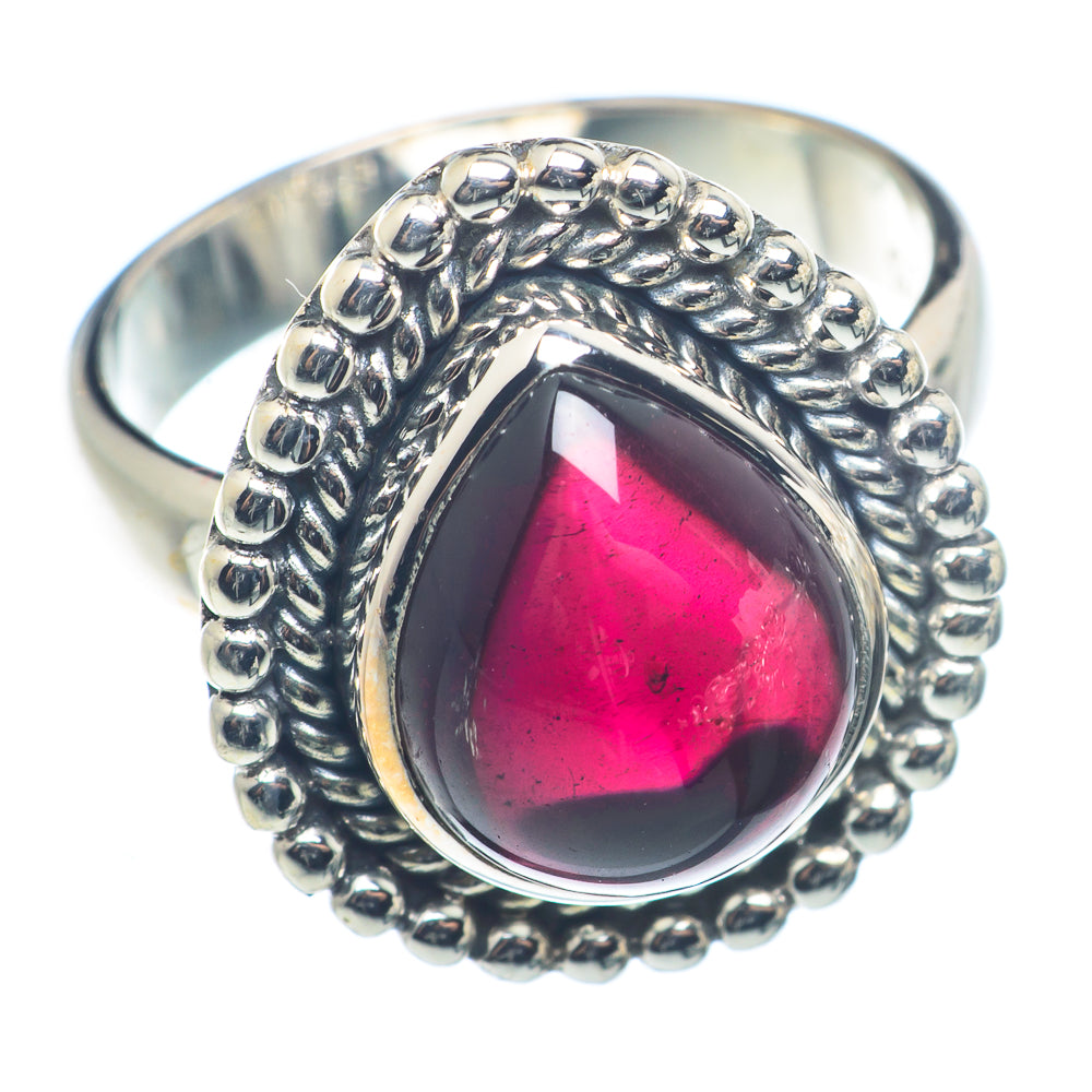 Garnet Rings handcrafted by Ana Silver Co - RING72491