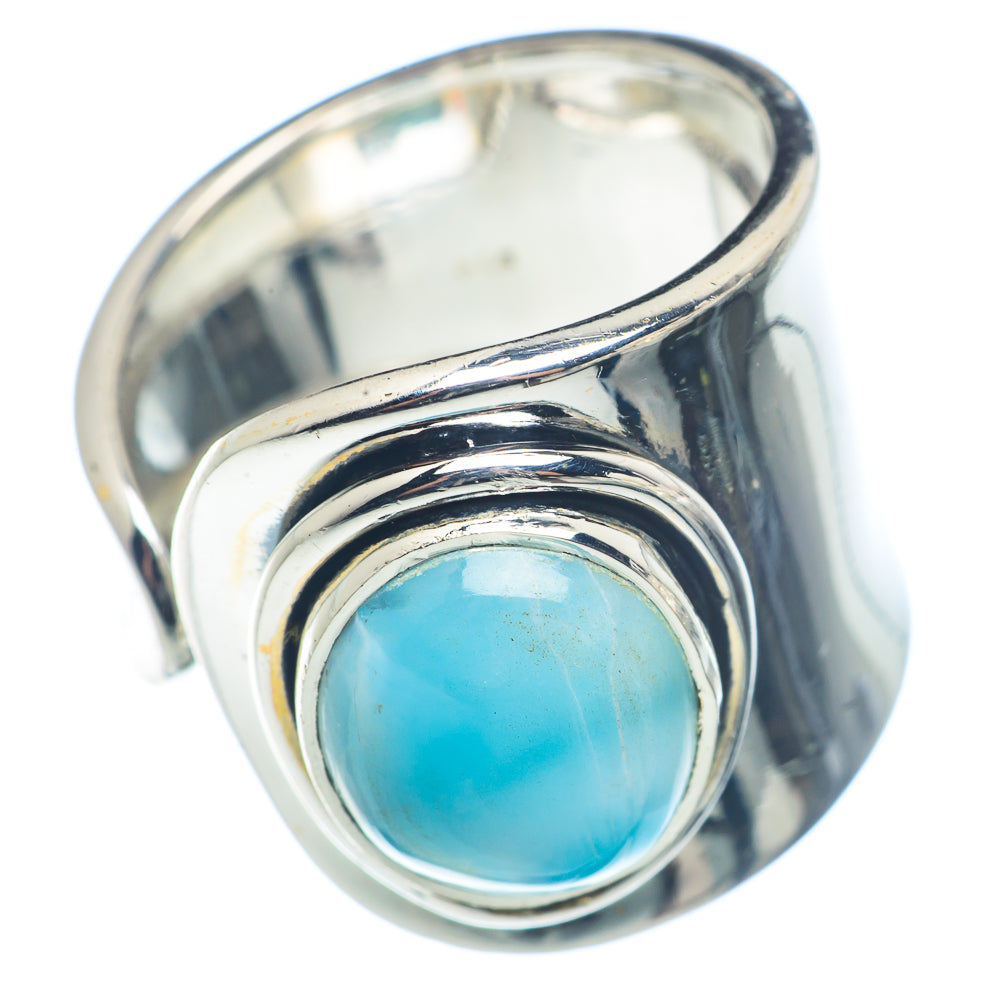 Larimar Rings handcrafted by Ana Silver Co - RING72511