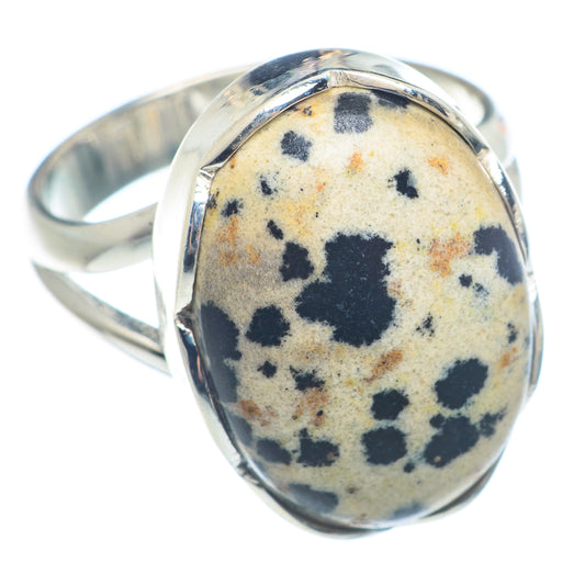 Dalmatian Jasper Rings handcrafted by Ana Silver Co - RING72525