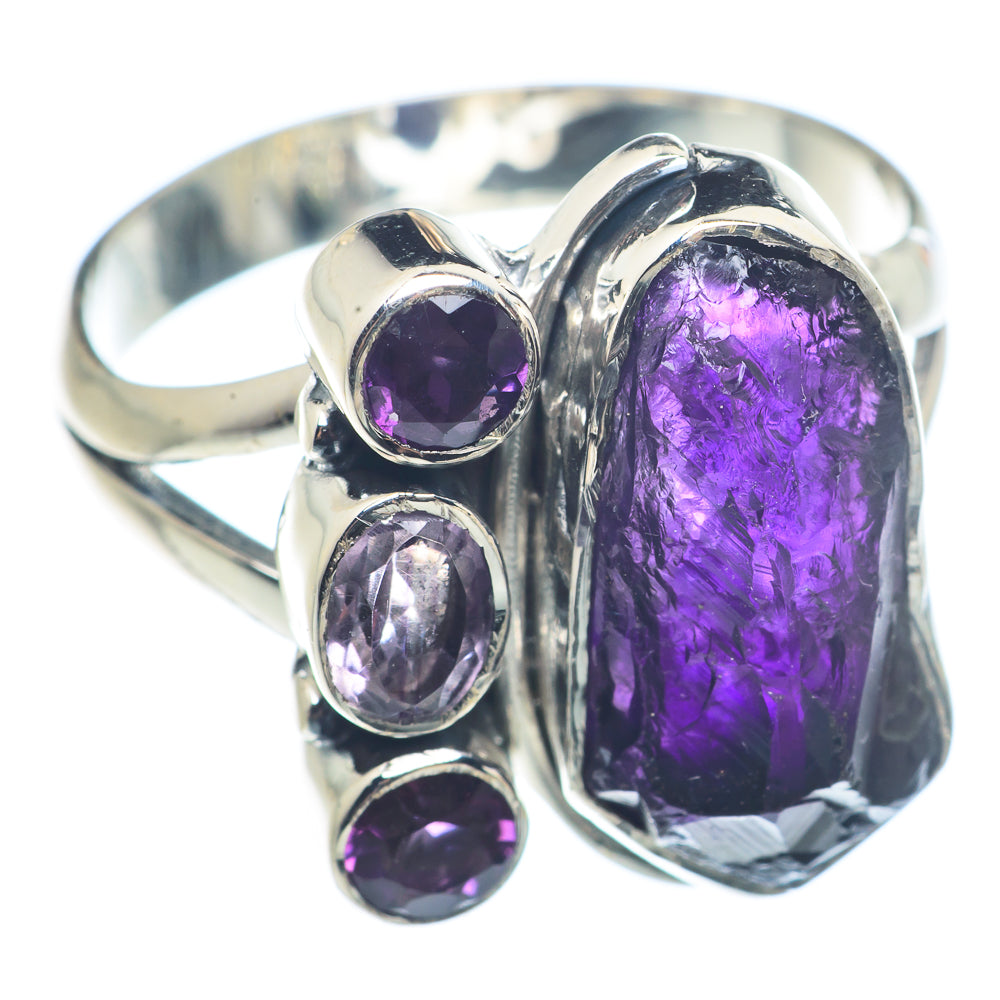 Amethyst Rings handcrafted by Ana Silver Co - RING72539