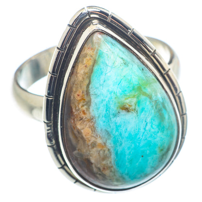 Peruvian Opal Rings handcrafted by Ana Silver Co - RING72555