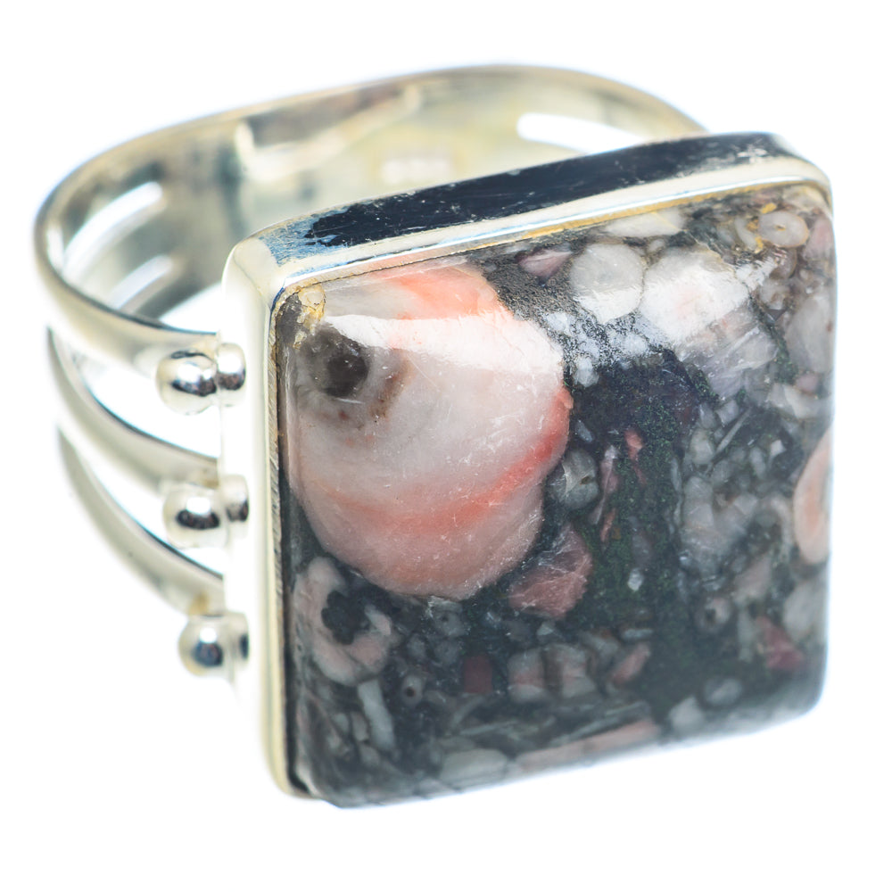 Crinoid Fossil Rings handcrafted by Ana Silver Co - RING72567