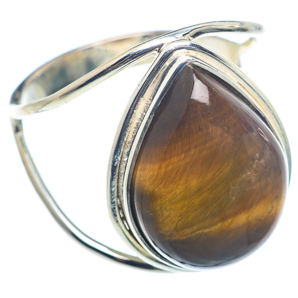 Tiger Eye Rings handcrafted by Ana Silver Co - RING72571