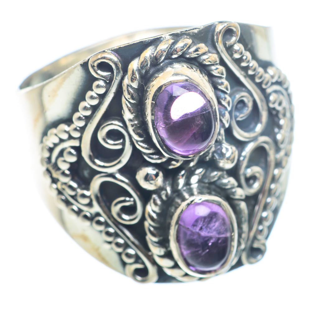 Amethyst Rings handcrafted by Ana Silver Co - RING72579