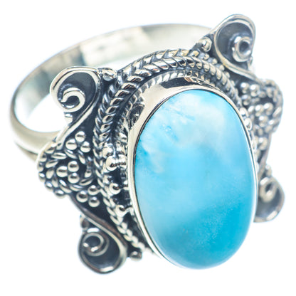 Larimar Rings handcrafted by Ana Silver Co - RING72596