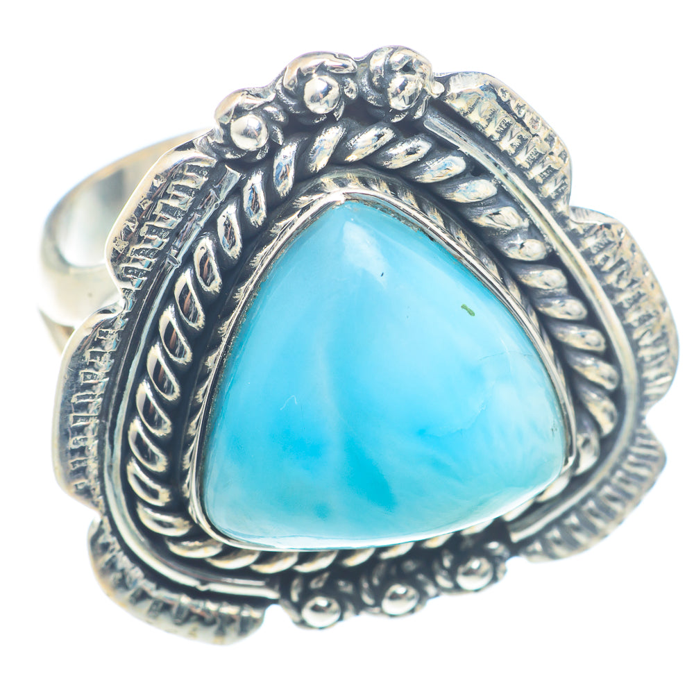 Larimar Rings handcrafted by Ana Silver Co - RING72598