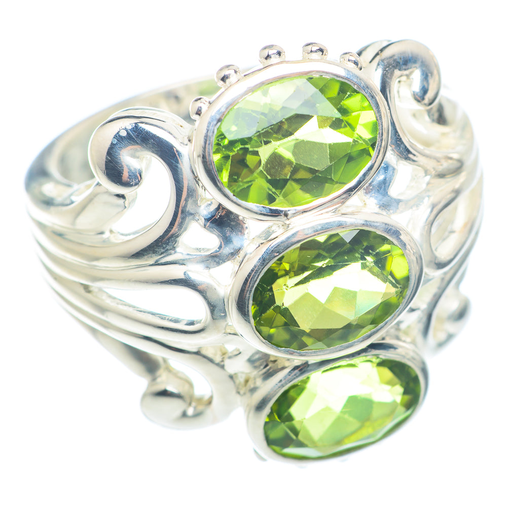 Peridot Rings handcrafted by Ana Silver Co - RING72604