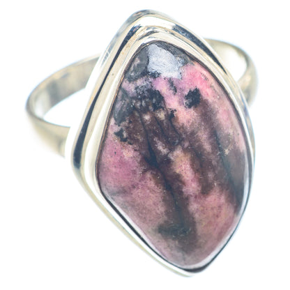 Rhodonite Rings handcrafted by Ana Silver Co - RING72615