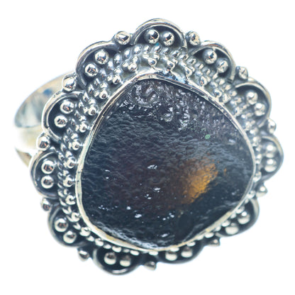 Tektite Rings handcrafted by Ana Silver Co - RING72622