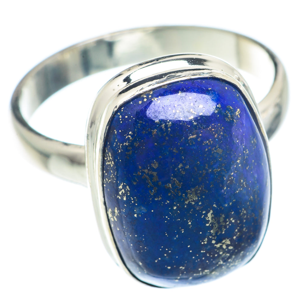Lapis Lazuli Rings handcrafted by Ana Silver Co - RING72636