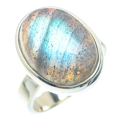 Labradorite Rings handcrafted by Ana Silver Co - RING72638