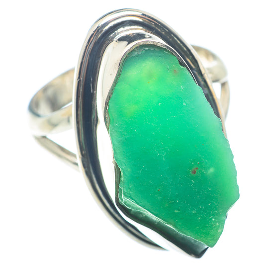 Chrysoprase Rings handcrafted by Ana Silver Co - RING72643