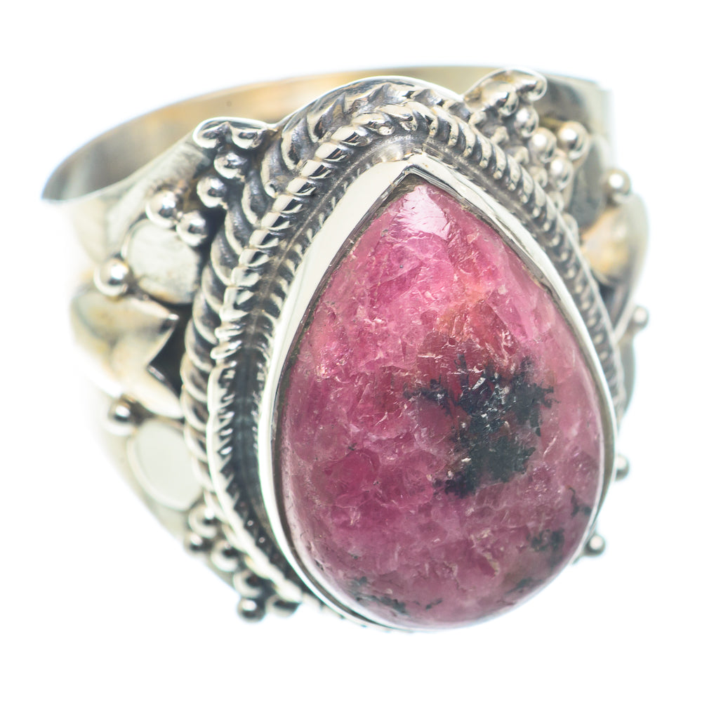 Rhodonite Rings handcrafted by Ana Silver Co - RING72655