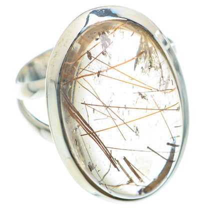 Rutilated Quartz Rings handcrafted by Ana Silver Co - RING72659