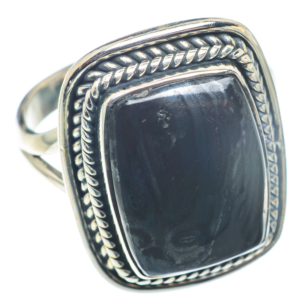 Psilomelane Rings handcrafted by Ana Silver Co - RING72661
