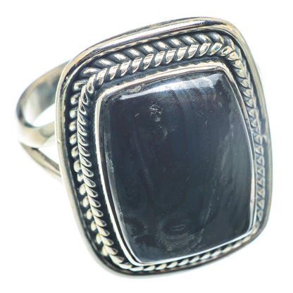 Psilomelane Rings handcrafted by Ana Silver Co - RING72661