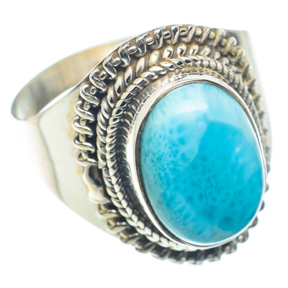 Larimar Rings handcrafted by Ana Silver Co - RING72672