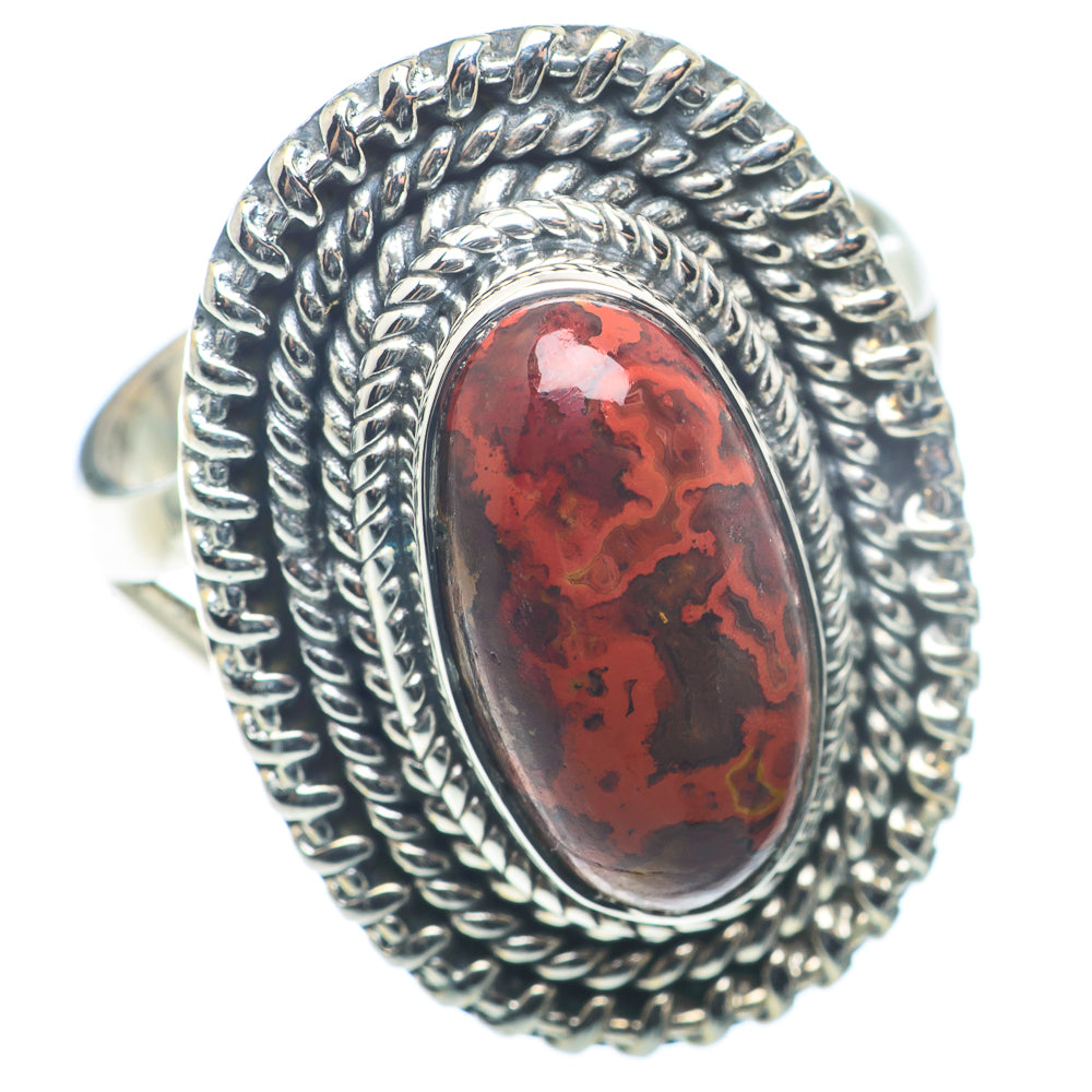 Red Jasper Rings handcrafted by Ana Silver Co - RING72686
