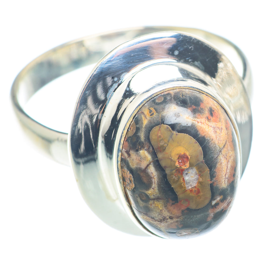 Ocean Jasper Rings handcrafted by Ana Silver Co - RING72687