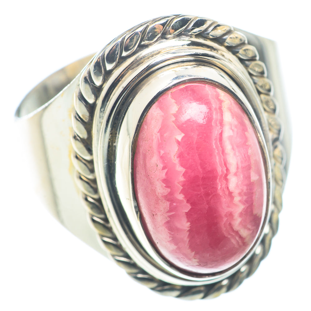 Rhodochrosite Rings handcrafted by Ana Silver Co - RING72692