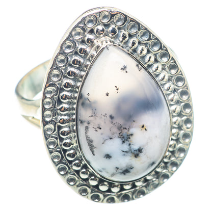 Dendritic Opal Rings handcrafted by Ana Silver Co - RING72704