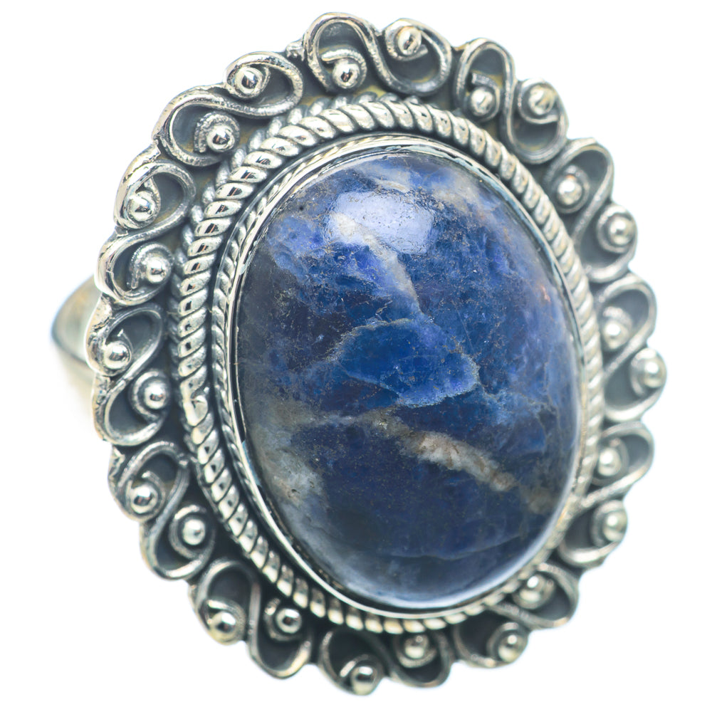 Sodalite Rings handcrafted by Ana Silver Co - RING72720