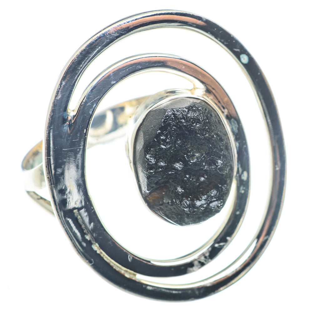 Tektite Rings handcrafted by Ana Silver Co - RING72741