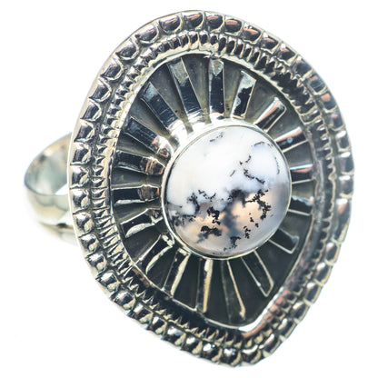Dendritic Opal Rings handcrafted by Ana Silver Co - RING72748