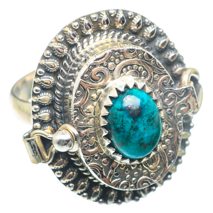 Chrysocolla Rings handcrafted by Ana Silver Co - RING72756