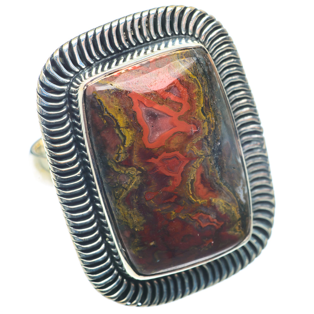 Red Jasper Rings handcrafted by Ana Silver Co - RING72766
