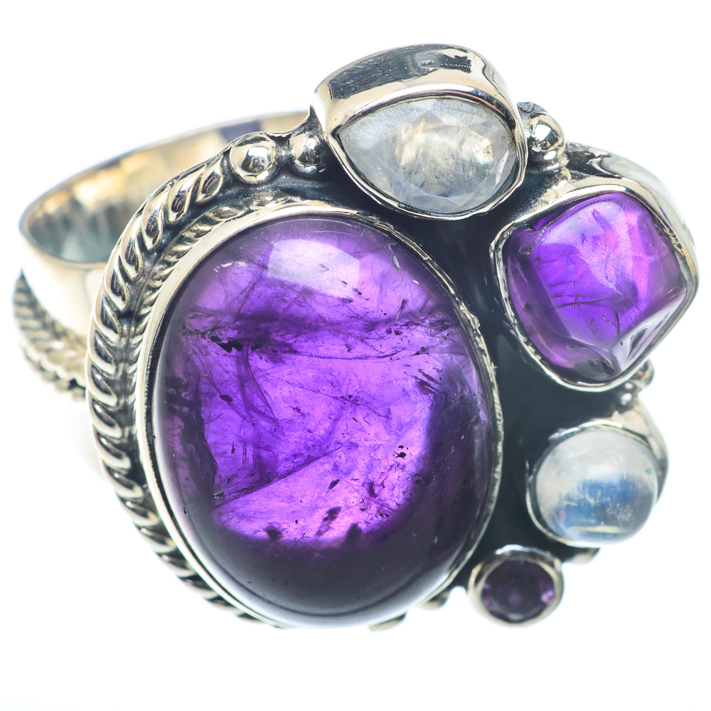 Amethyst Rings handcrafted by Ana Silver Co - RING72772