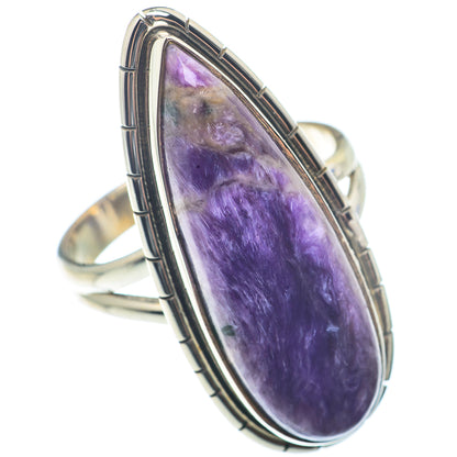 Charoite Rings handcrafted by Ana Silver Co - RING72773