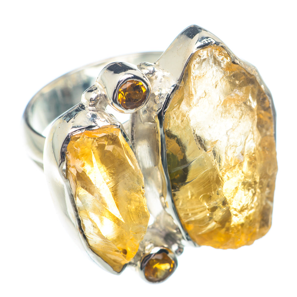 Citrine Rings handcrafted by Ana Silver Co - RING72818