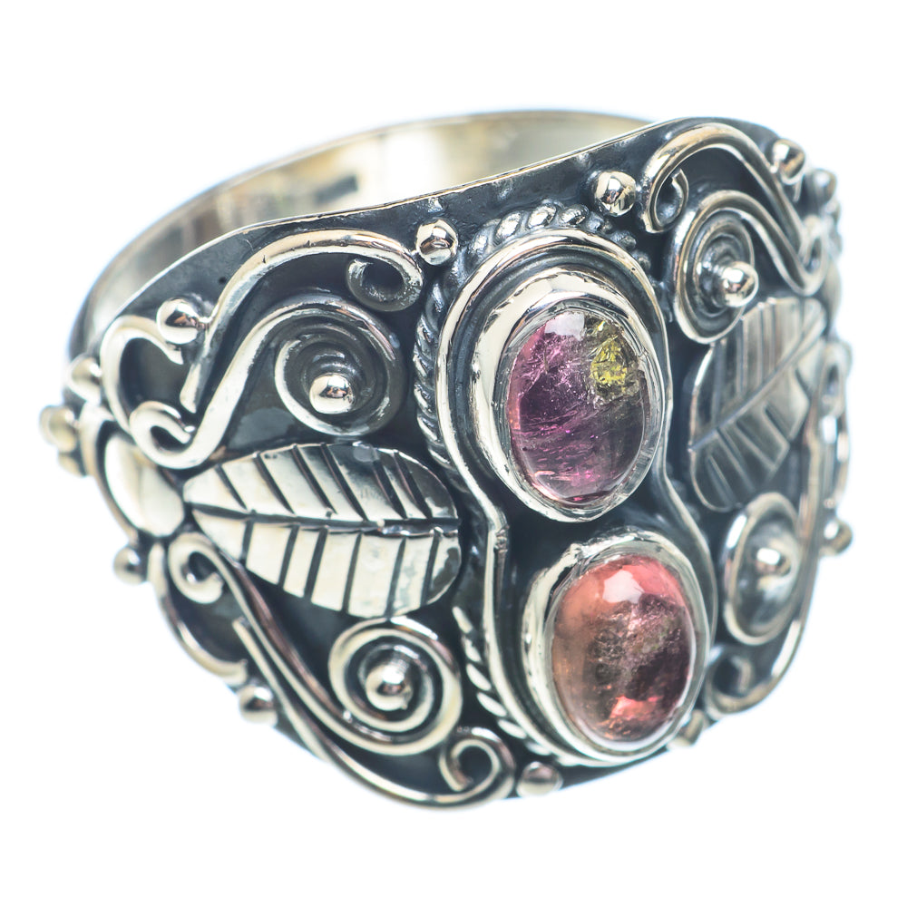 Pink Tourmaline Rings handcrafted by Ana Silver Co - RING72821