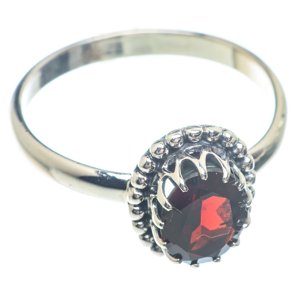 Garnet Rings handcrafted by Ana Silver Co - RING72824