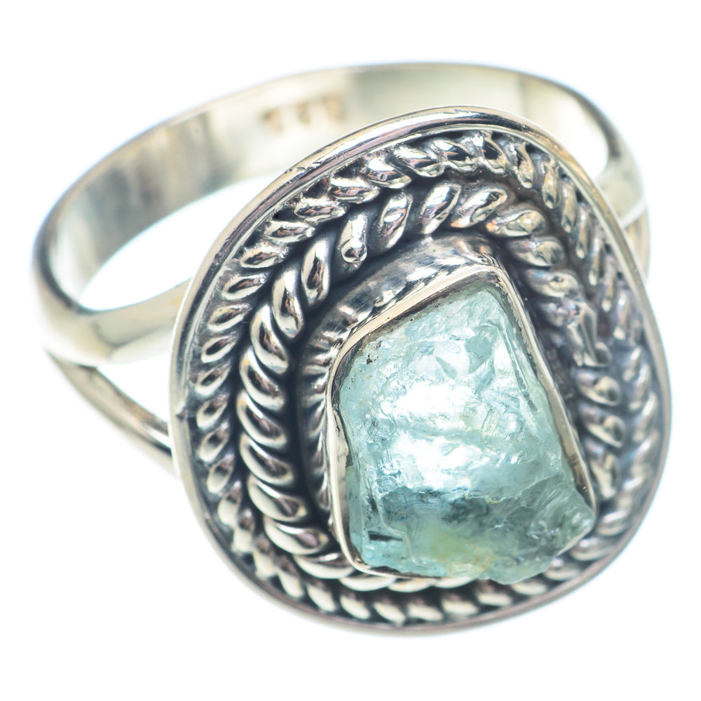 Aquamarine Rings handcrafted by Ana Silver Co - RING72851