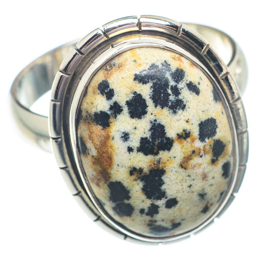 Dalmatian Jasper Rings handcrafted by Ana Silver Co - RING72857