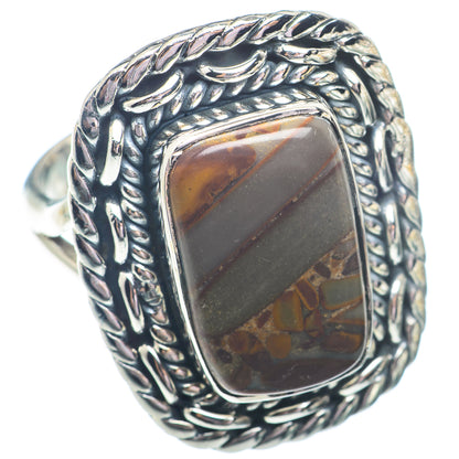 Bamboo Jasper Rings handcrafted by Ana Silver Co - RING72858