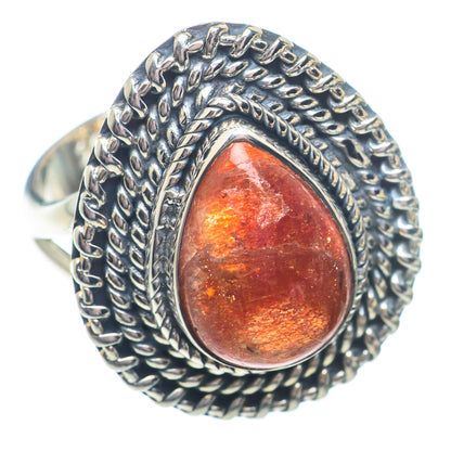 Sunstone Rings handcrafted by Ana Silver Co - RING72863