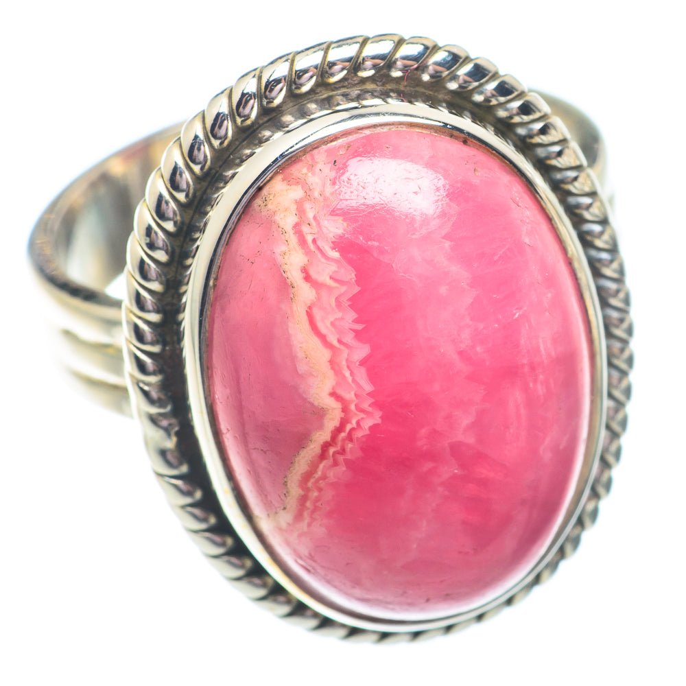 Rhodochrosite Rings handcrafted by Ana Silver Co - RING72866