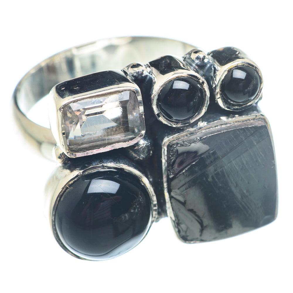 Shungite Rings handcrafted by Ana Silver Co - RING72876