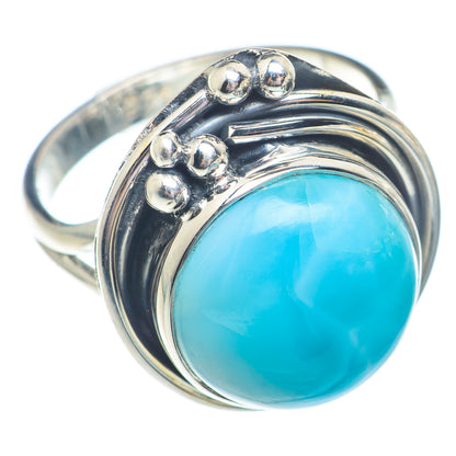 Larimar Rings handcrafted by Ana Silver Co - RING72890
