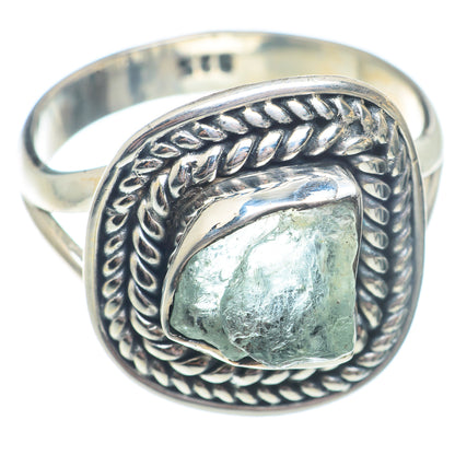 Aquamarine Rings handcrafted by Ana Silver Co - RING72891 - Photo 2